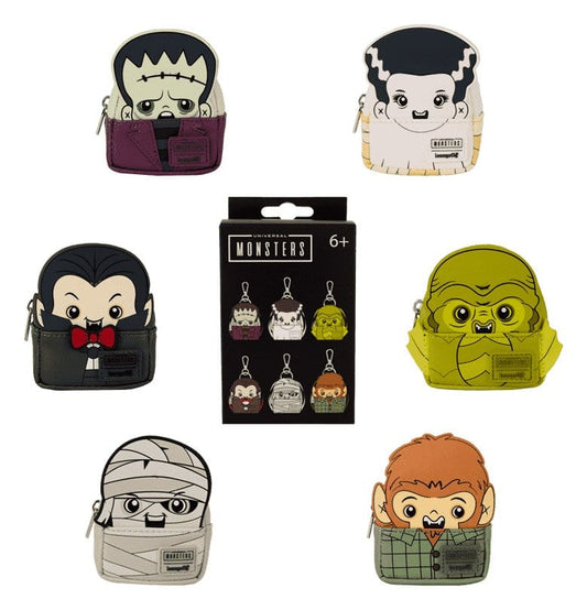 Universal Monsters by Loungefly Schlüsselanhänger Mini Backpack Blind Box Sortiment (15) Image 1