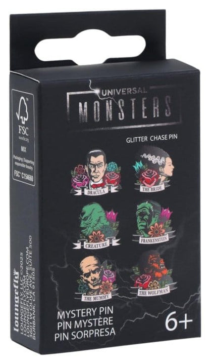 Universal Monsters Ansteck-Pins Floral Tattoo Mystery Blind Display (12) Image 2
