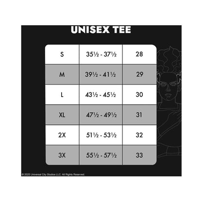Universal Monsters by Loungefly Tee T-Shirt Unisex Bride of Frankenstein Größe M Image 3