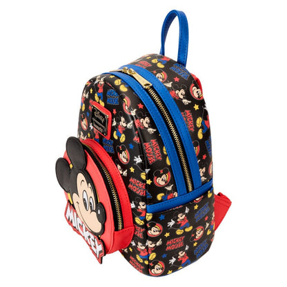 Disney by Loungefly Mini Rucksack Mickey & Minnie Classic Image 4