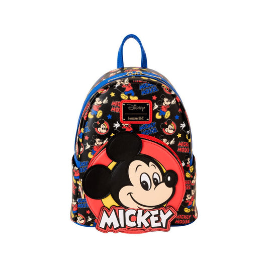 Disney by Loungefly Mini Rucksack Mickey & Minnie Classic Image 1