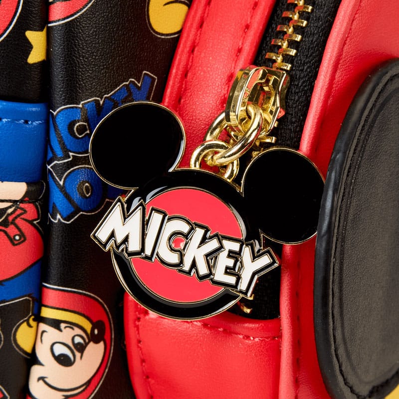 Disney by Loungefly Mini Rucksack Mickey & Minnie Classic Image 6