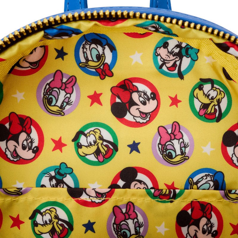 Disney by Loungefly Mini Rucksack Mickey & Minnie Classic Image 7