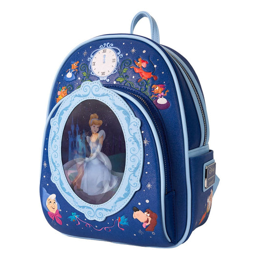 Disney by Loungefly Mini Rucksack 75th Anniversary Cinderella Lenticular Image 2