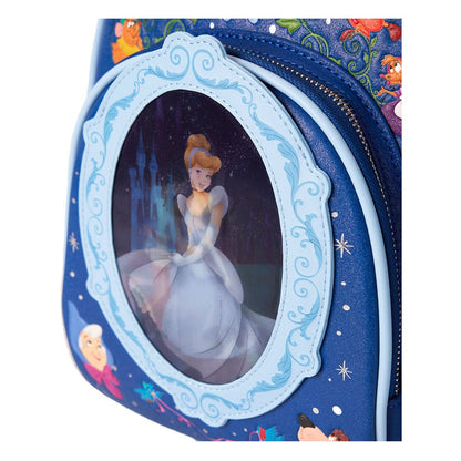 Disney by Loungefly Mini Rucksack 75th Anniversary Cinderella Lenticular Image 7