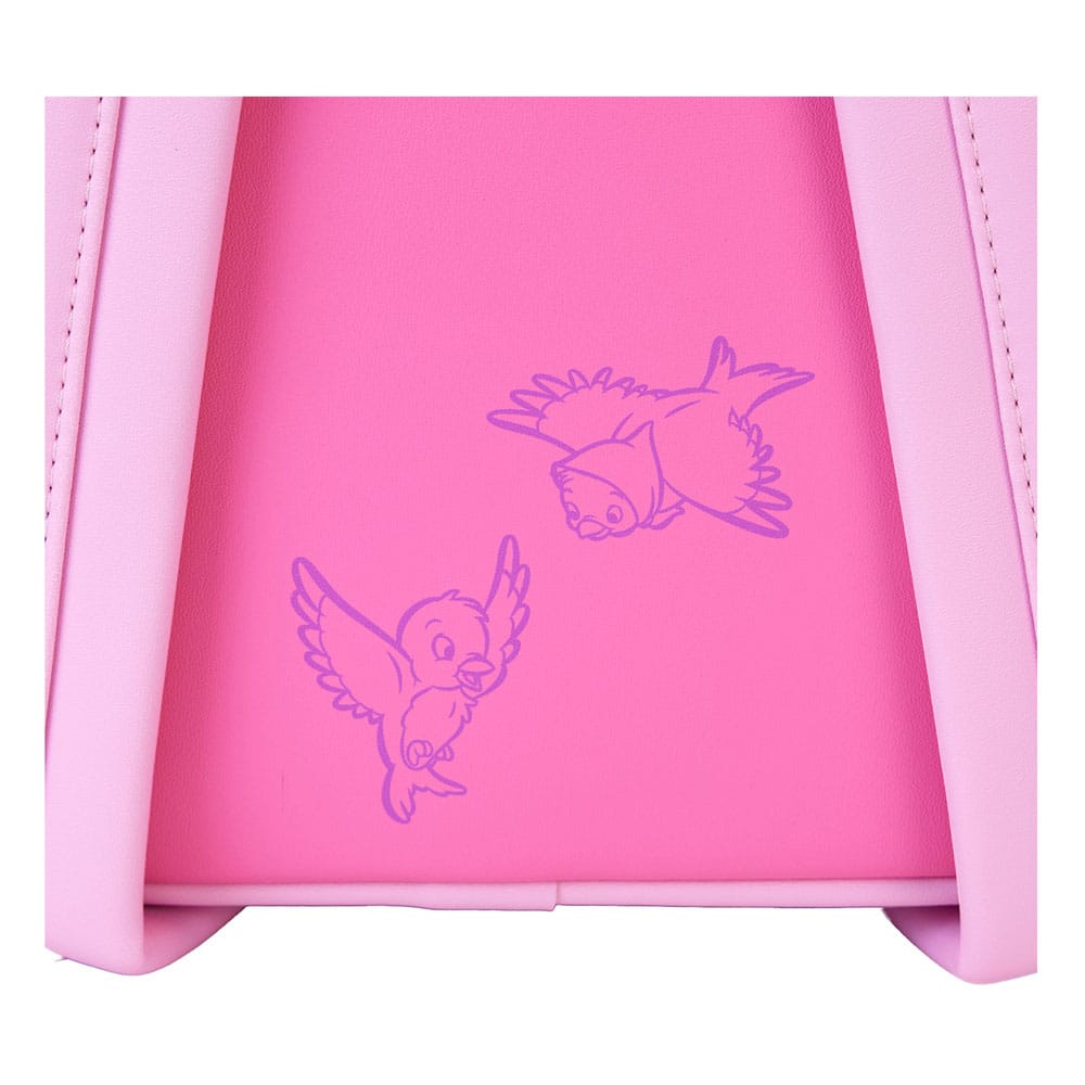 Disney by Loungefly Mini Rucksack 75th Anniversary Pink Bow Image 5