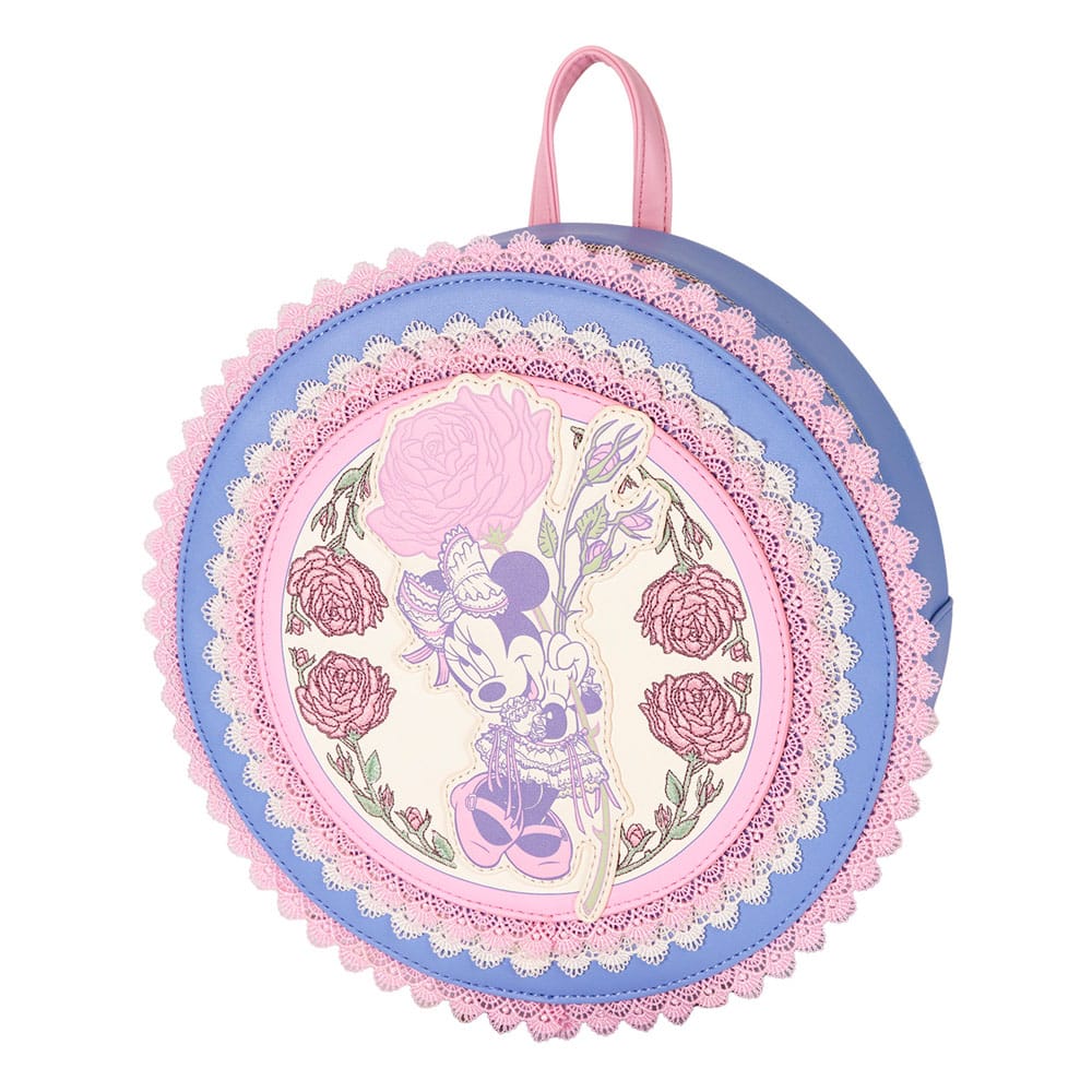Disney by Loungefly Mini Rucksack Minnie Floral and Lace Image 6