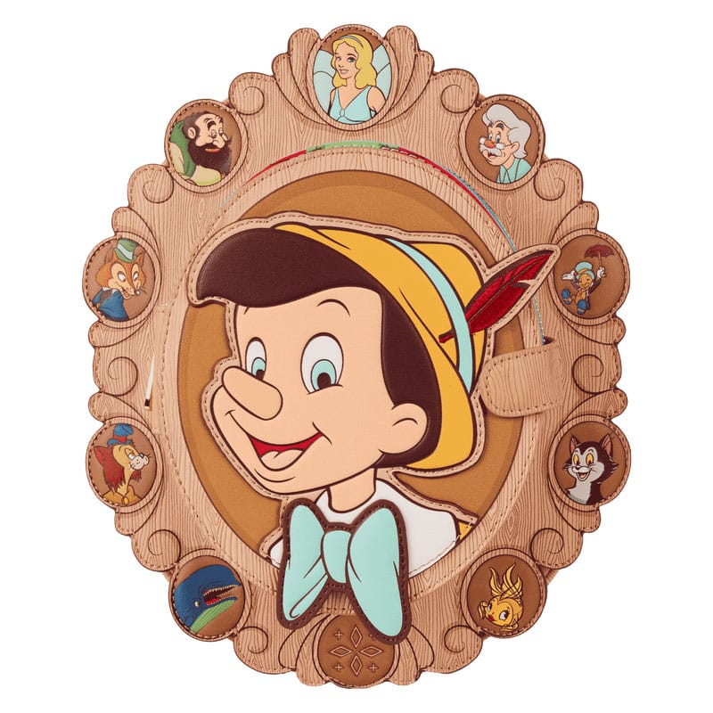 Disney by Loungefly Mini Rucksack Pinocchio Cameo Image 1