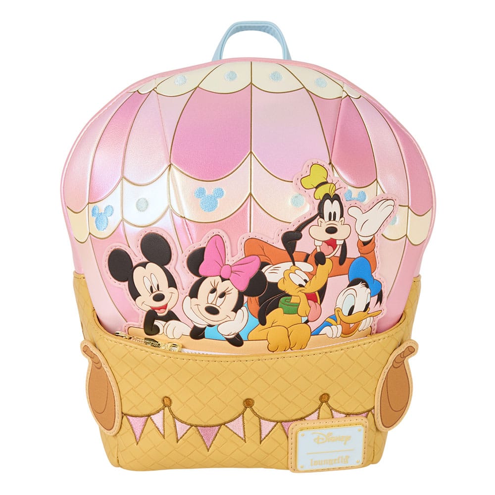 Disney by Loungefly Mini Rucksack Mickey & Friends Figural Hot Air Balloon Image 1