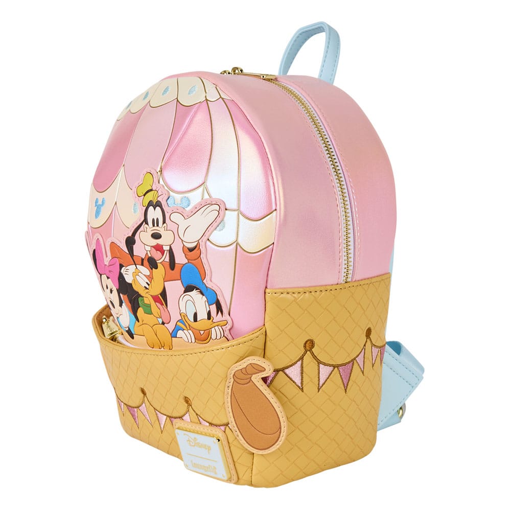 Disney by Loungefly Mini Rucksack Mickey & Friends Figural Hot Air Balloon Image 2