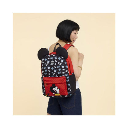 Disney by Loungefly Full-Size Nylon Rucksack Mickey Mouse Image 5