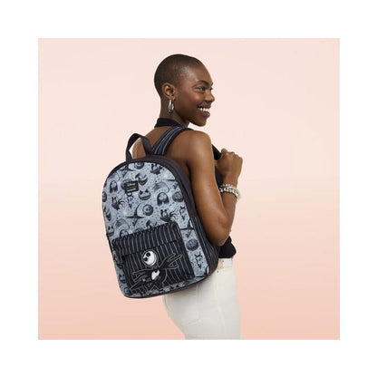 Disney by Loungefly Full-Size Nylon Rucksack Nightmare before Christmas Image 5