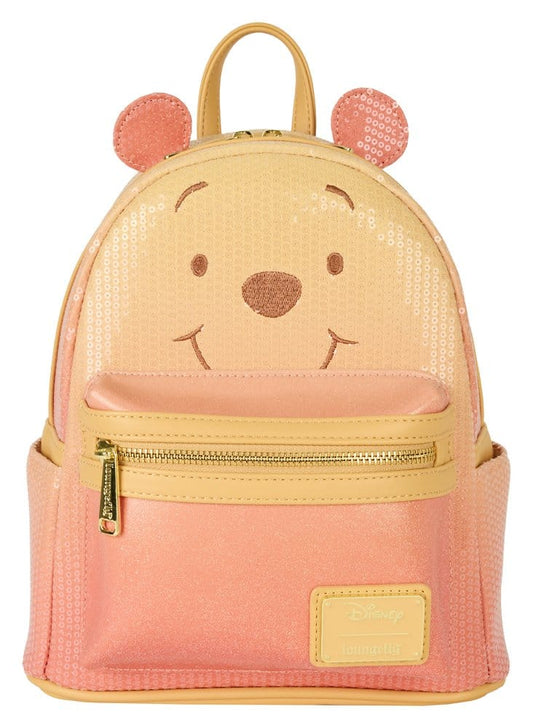 Winnie Puuh by Loungefly Mini Rucksack Sequin Glitter Image 1