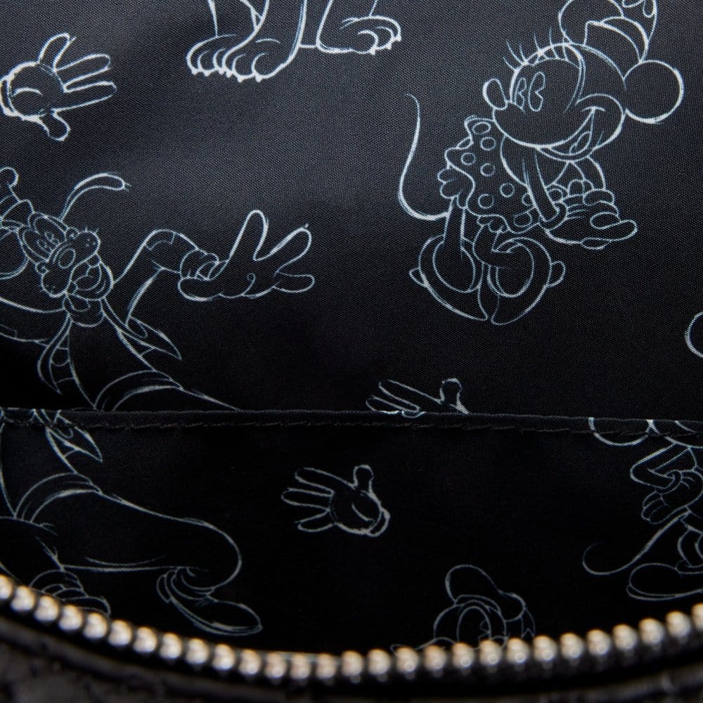 Disney by Loungefly Mini Rucksack Sketched - Mickey & Friends Image 3