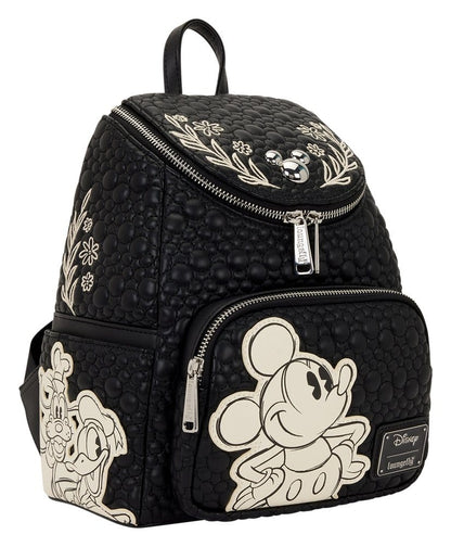 Disney by Loungefly Mini Rucksack Sketched - Mickey & Friends Image 4