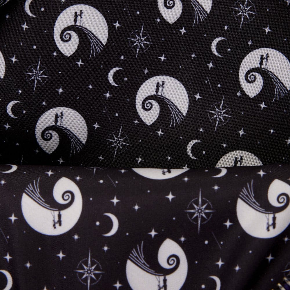 Nightmare before Christmas by Loungefly Mini Rucksack Jack Skellington & Sally Night Sky Image 4
