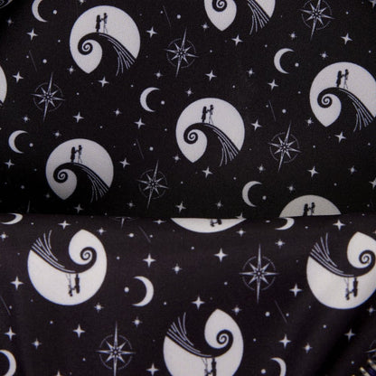 Nightmare before Christmas by Loungefly Mini Rucksack Jack Skellington & Sally Night Sky Image 4