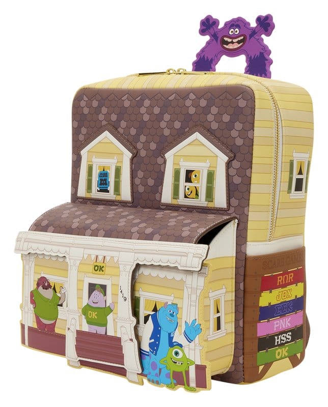 Monsters University Oozma Kappa House Figural Mini Backpack Image 5