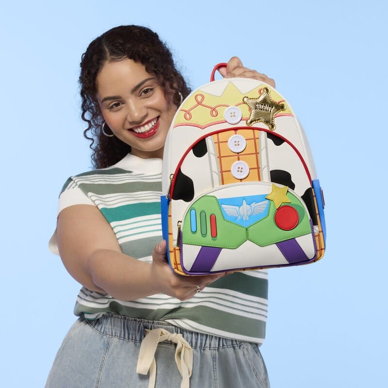 Toy Story 5 Triple Pocket Mid-Size Backpack Image 3