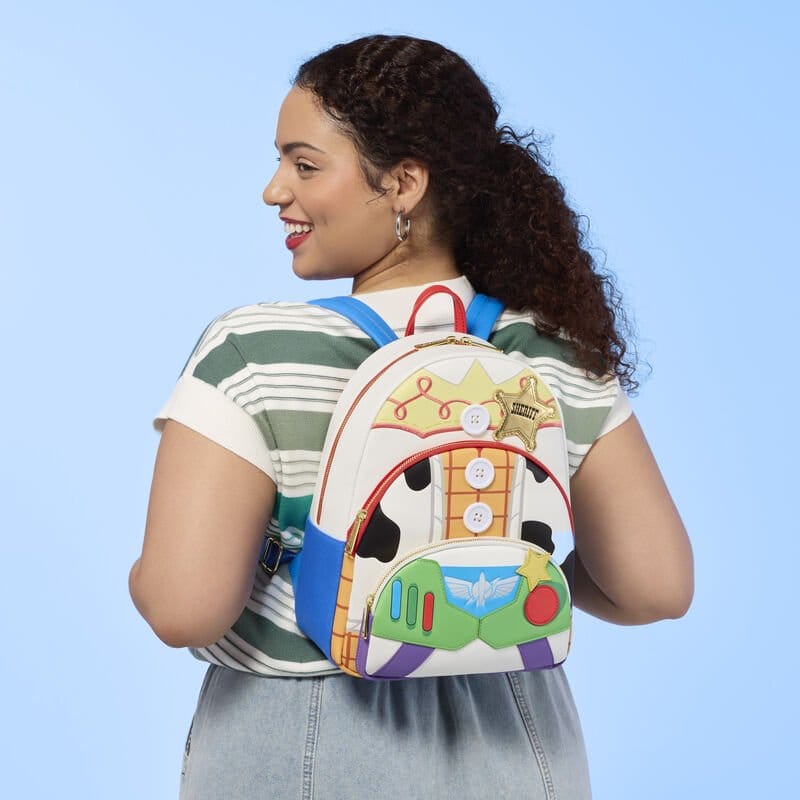 Toy Story 5 Triple Pocket Mid-Size Backpack Image 4
