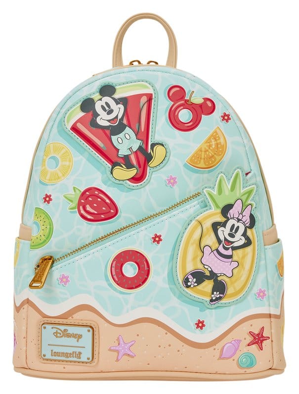 Mickey & Minnie Beach Fun Mini Backpack Image 1