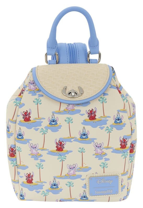 Lilo & Stitch by Loungefly Micro Rucksack Stitch, Angel, & Leroy Image 1