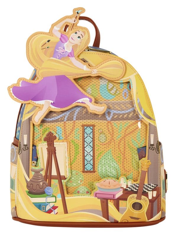 Rapunzel - Neu verföhnt by Loungefly Mini Rucksack Rapunzel Painting Image 7