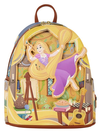 Rapunzel - Neu verföhnt by Loungefly Mini Rucksack Rapunzel Painting Image 8