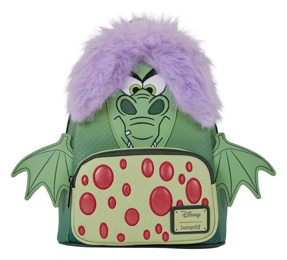 Die Hexe und der Zauberer by Loungefly Mini Rucksack Madam Mim Dragon Image 1