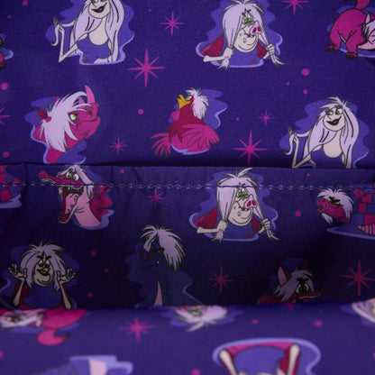 Die Hexe und der Zauberer by Loungefly Mini Rucksack Madam Mim Dragon Image 4