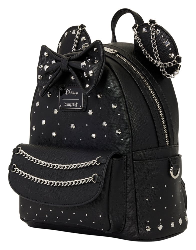Minnie Mouse by Loungefly Mini Rucksack Studs & Chains Image 3
