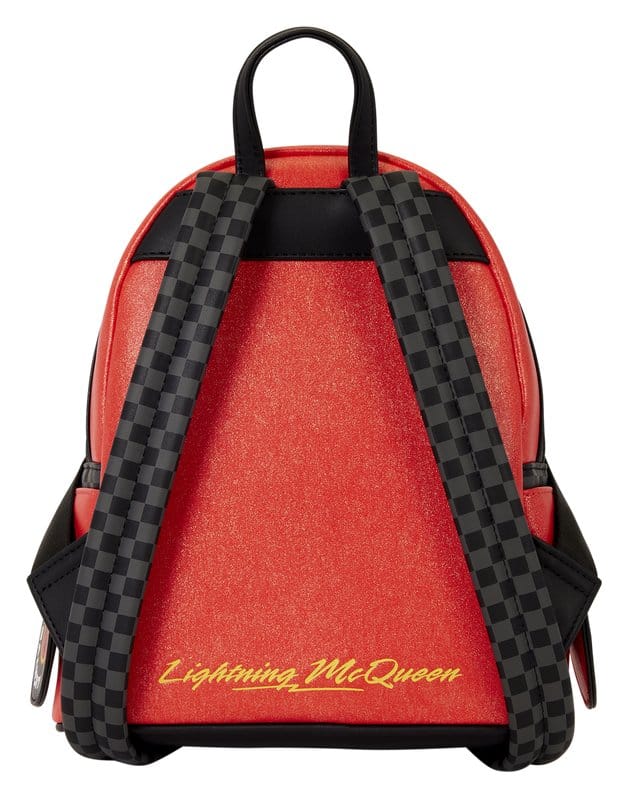Cars by Loungefly Mini Rucksack 20th Anniversary Lightning McQueen Metallic LightUp Image 3