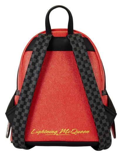 Cars by Loungefly Mini Rucksack 20th Anniversary Lightning McQueen Metallic LightUp Image 3