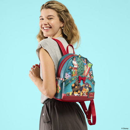 Lilo & Stitch by Loungefly Mini Rucksack Holiday Celebration Image 2