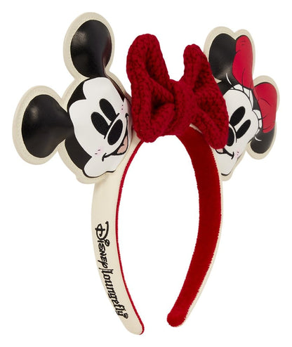 Mickey & Minnie by Loungefly Haarreif Knit Bow Image 3