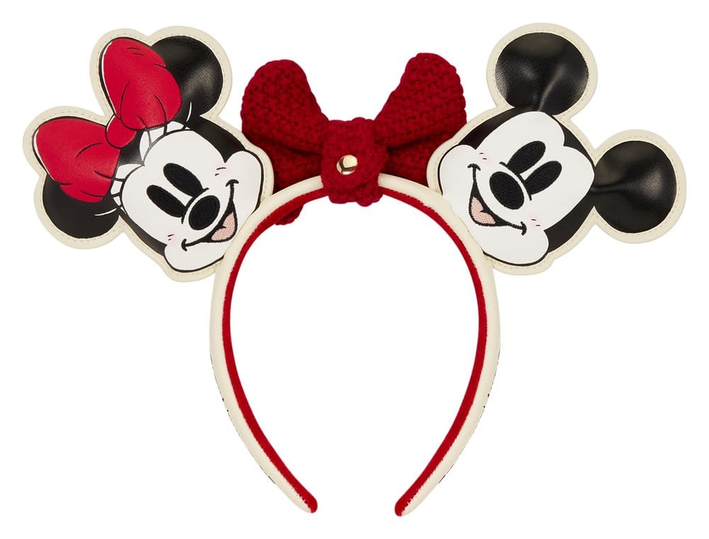 Mickey & Minnie by Loungefly Haarreif Knit Bow Image 4