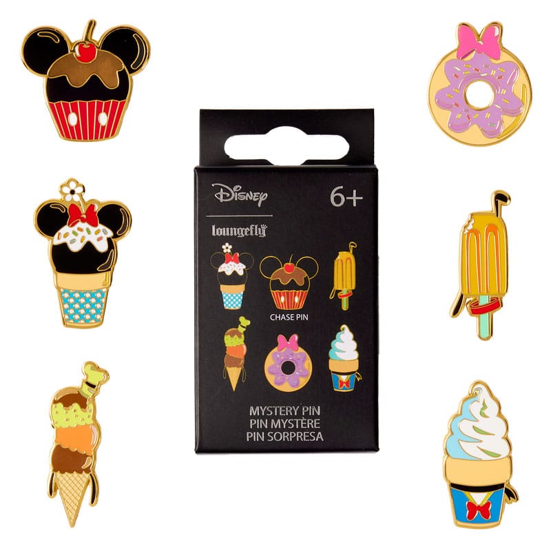 Disney by Loungefly Ansteck-Pins Blind Box Sensational 6 Suprise Snack Sortiment (12) Image 1