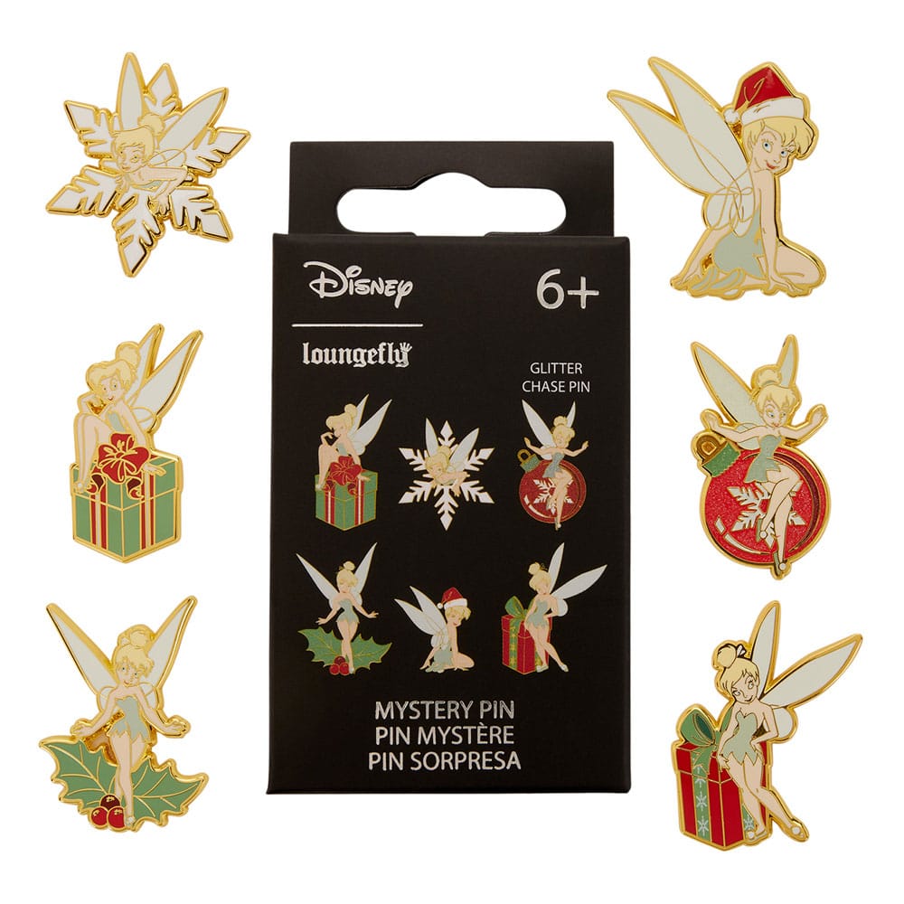 Disney by Loungefly Ansteck-Pins Blind Box Tinker Bell Holiday Sortiment (12) Image 1