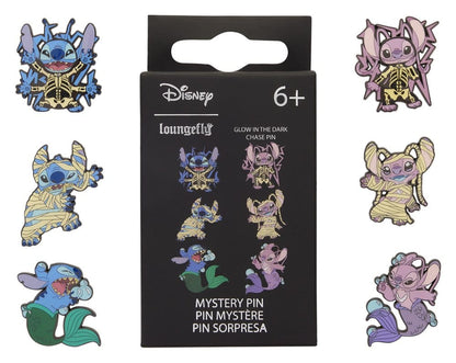 Lilo & Stitch by Loungefly Ansteck-Pins Stitch & Angel Halloween Costumes Blind Display (12) Image 1