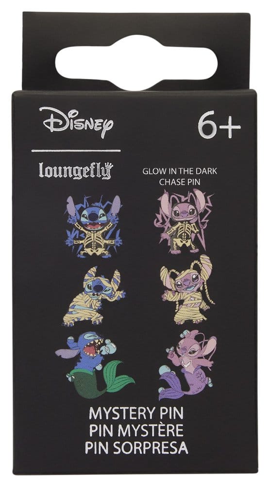 Lilo & Stitch by Loungefly Ansteck-Pins Stitch & Angel Halloween Costumes Blind Display (12) Image 2