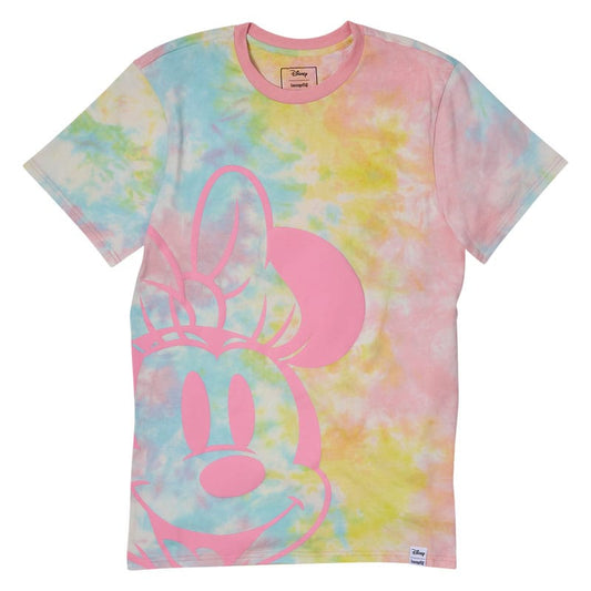 Disney by Loungefly Tee T-Shirt Unisex Minnie Mouse Tie Die Größe M Image 1