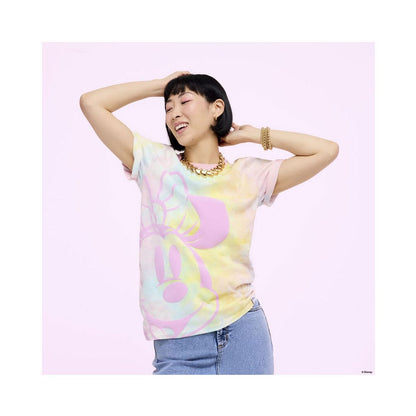 Disney by Loungefly Tee T-Shirt Unisex Minnie Mouse Tie Die Größe M Image 5