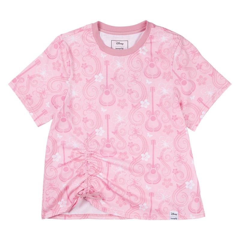 Disney by Loungefly Tee T-Shirt Unisex Hannah Montana Shirred Hem Größe XL Image 1