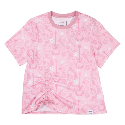 Disney by Loungefly Tee T-Shirt Unisex Hannah Montana Shirred Hem Größe XL Image 1