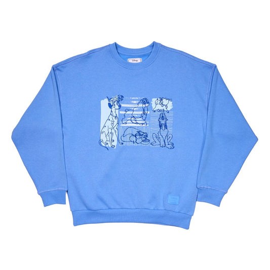 Disney by Loungefly Pullover Unisex Dogs & Cats Oversized Crewneck Größe M Image 1