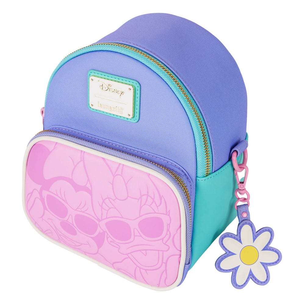 Disney by Loungefly Rucksack Mini Daisy Duck & Minnie Mouse Convertible Image 3