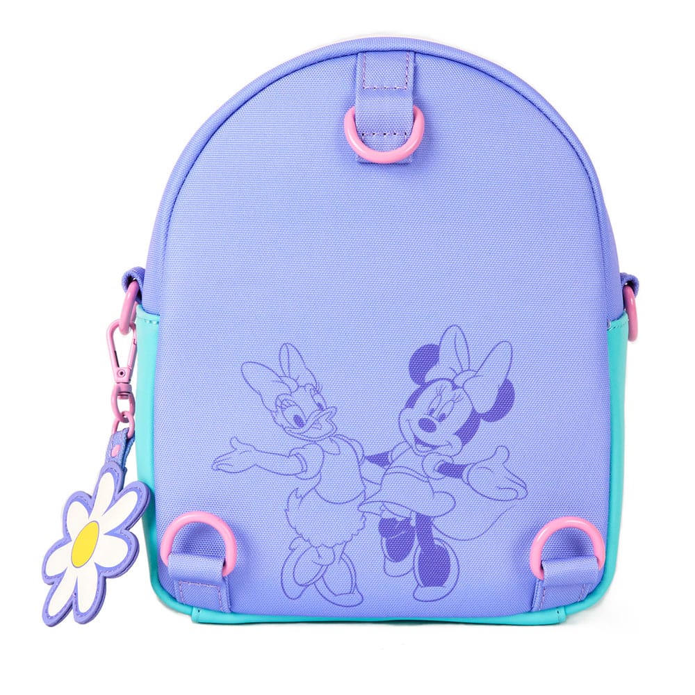 Disney by Loungefly Rucksack Mini Daisy Duck & Minnie Mouse Convertible Image 5