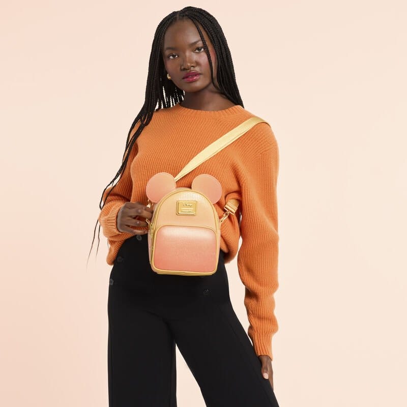 Disney by Loungefly Rucksack und Tragetasche Mickey Mouse Glitter Image 2