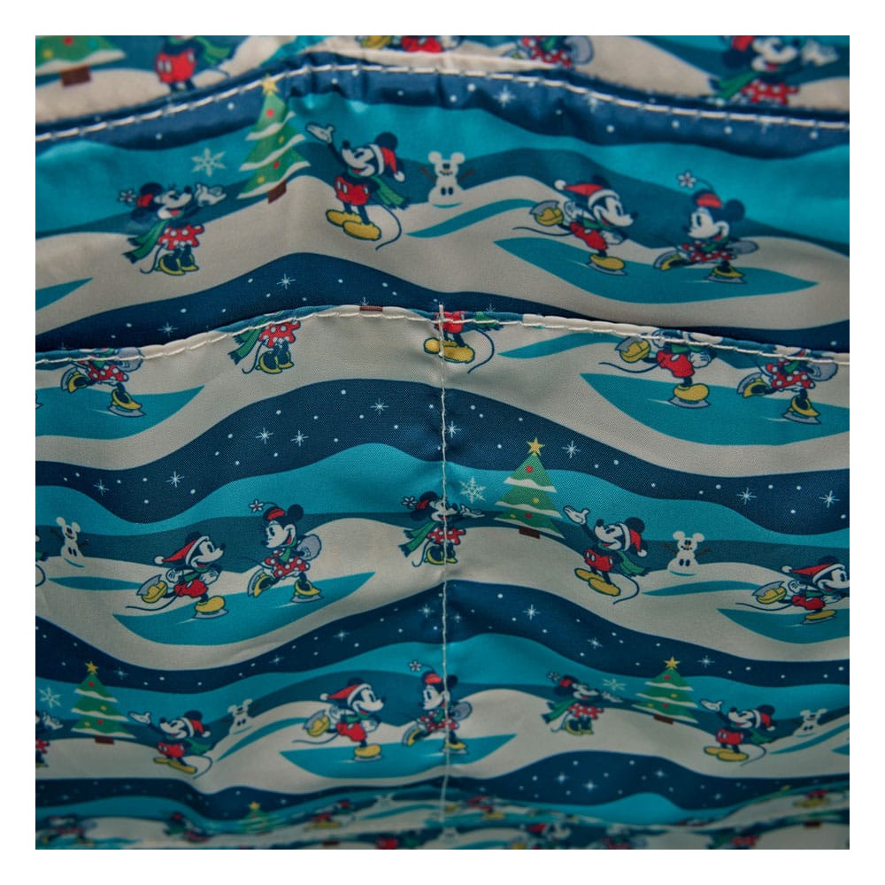 Disney by Loungefly Tragetasche Mickey and Minnie Holiday Image 4