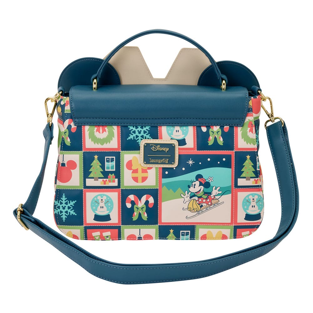 Disney by Loungefly Umhängetasche Mickey and Minnie Holiday Image 3